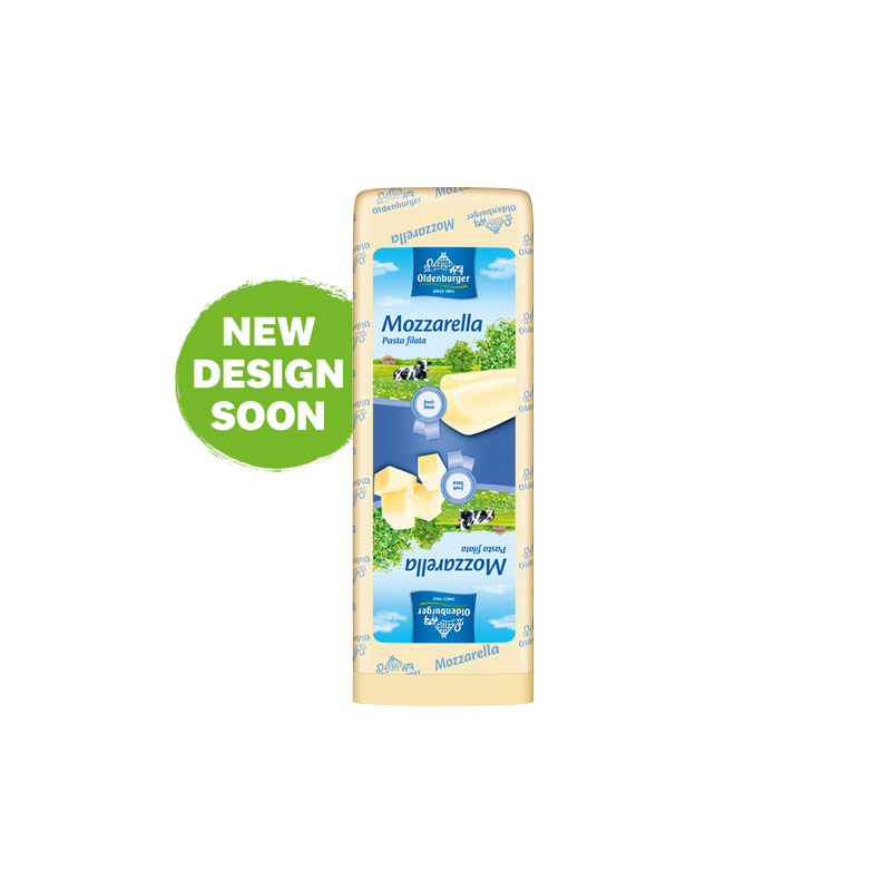 Oldenburger Mozzarella 40% fat i.d.m., 3kg