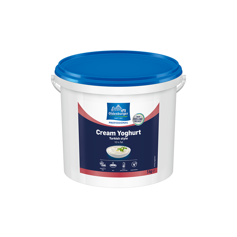 Oldenburger Cream Yoghurt, Turkish Style, 10% fat, 5kg